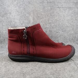 Jambu JBU Shoes Womens 10 Boots Juno Zip Memory Foam Comfort Casual Ankle Bootie